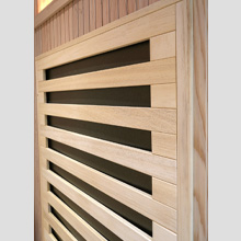 远红外加热板及木格栅