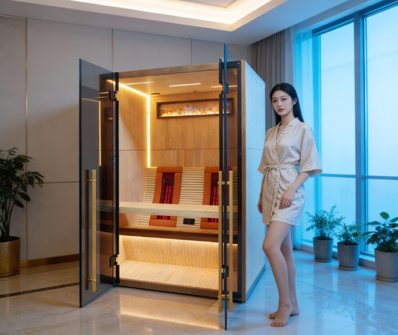 梵隐系列双人半躺款汗蒸房