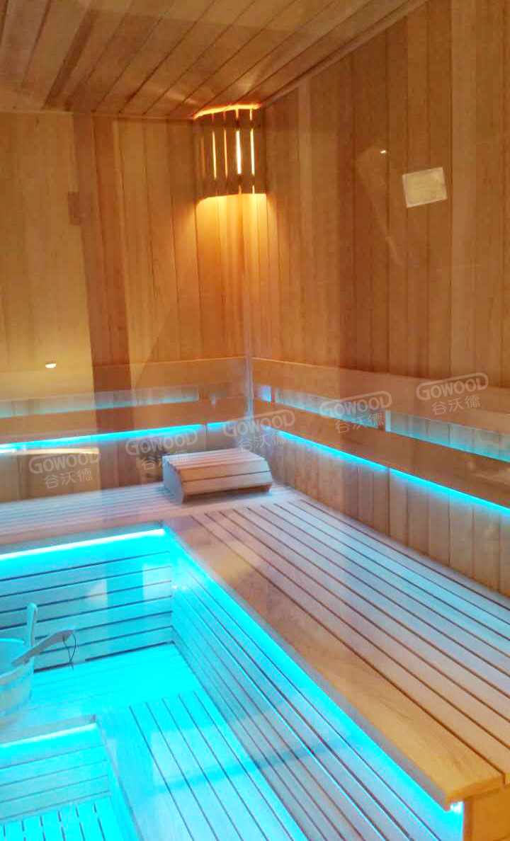 任丘石化新村复合型桑拿房淋浴房07